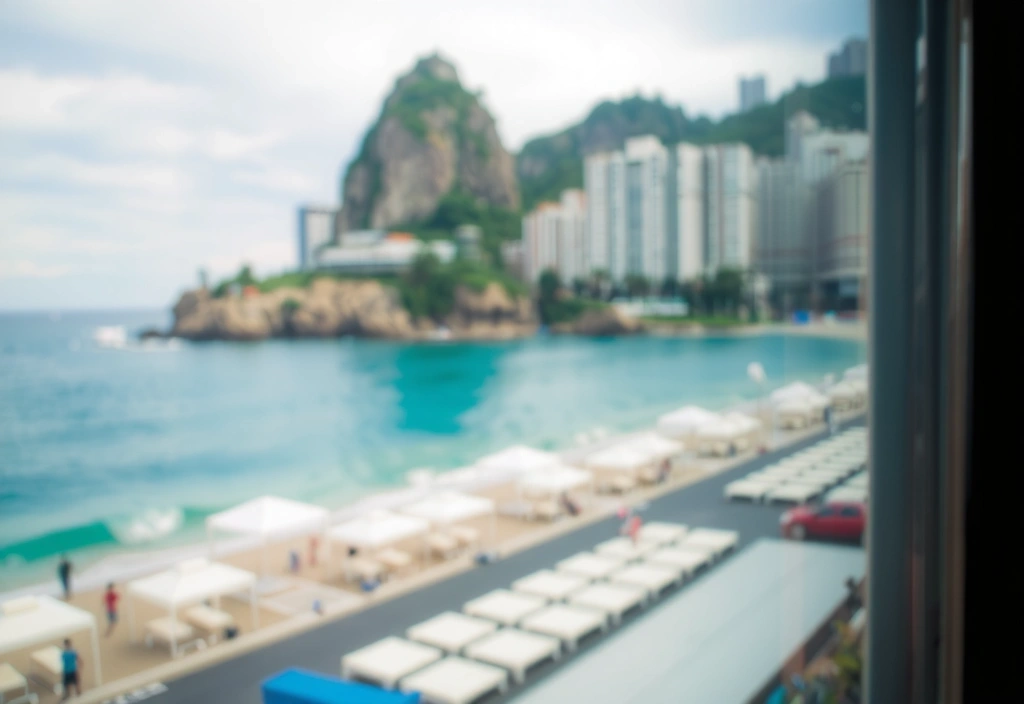 Vista do escritório Copacabana