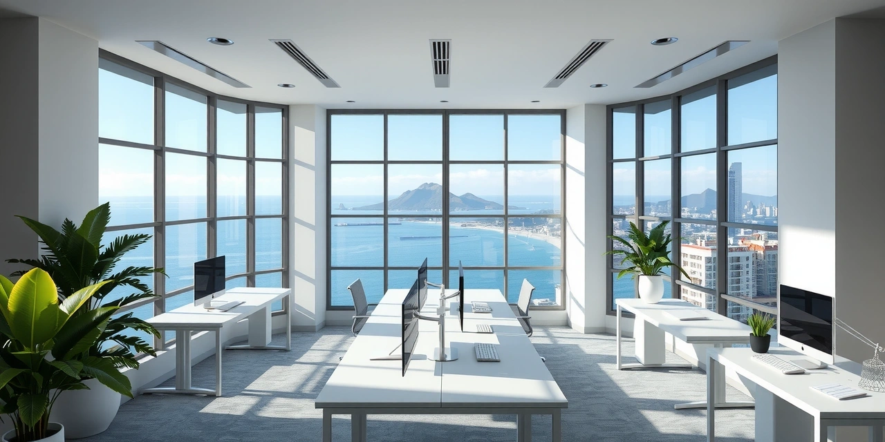 Escritório da Copacabana Data Hub no Rio de Janeiro