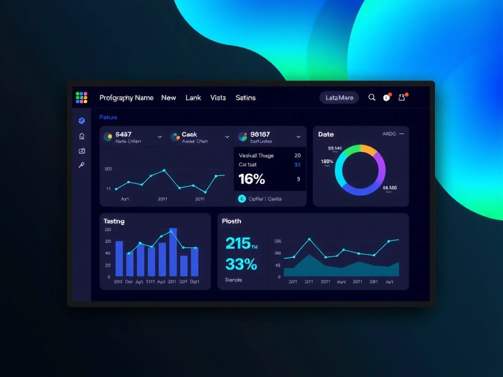 Interface de análise de dados
